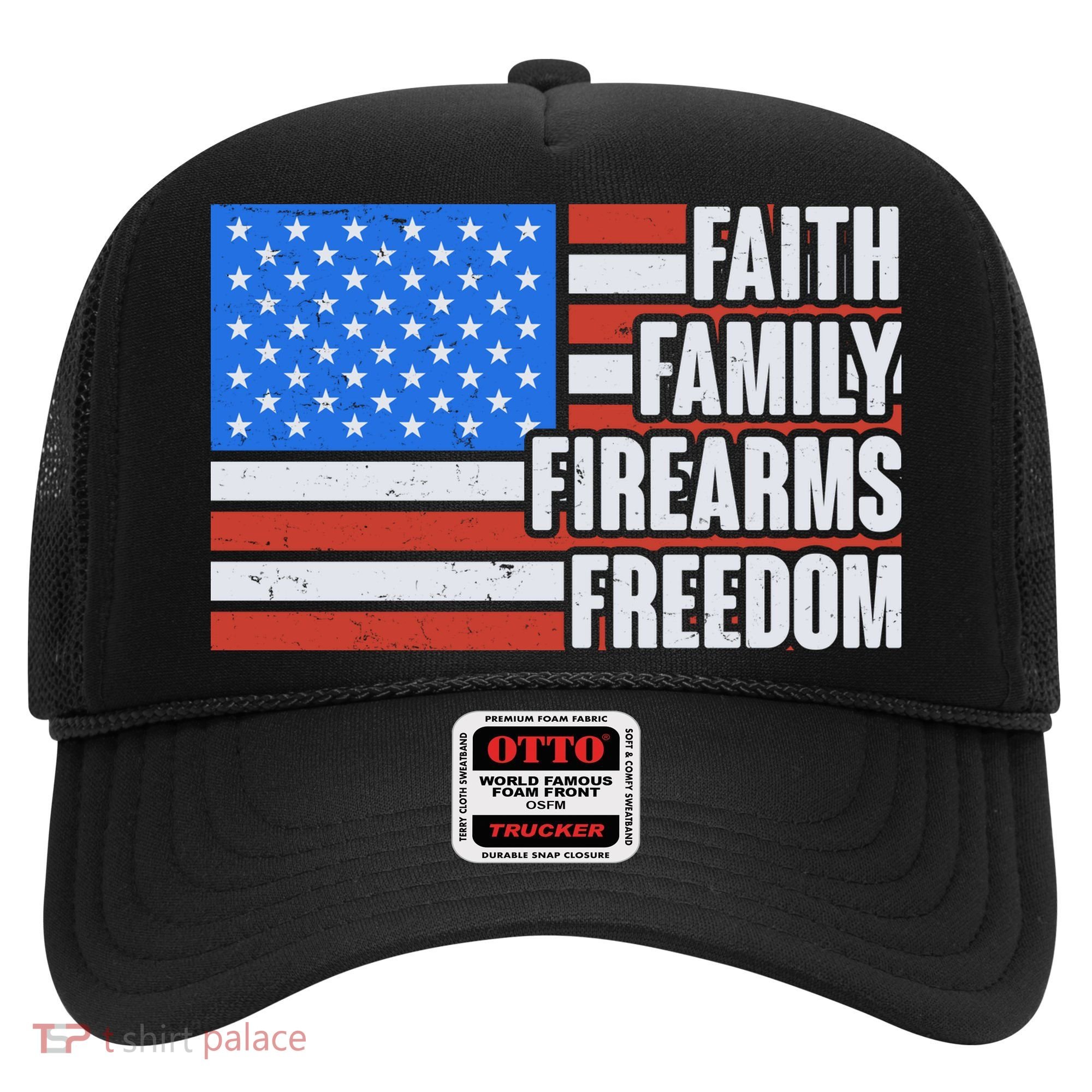 Faith Family Firearms Freedom Hat