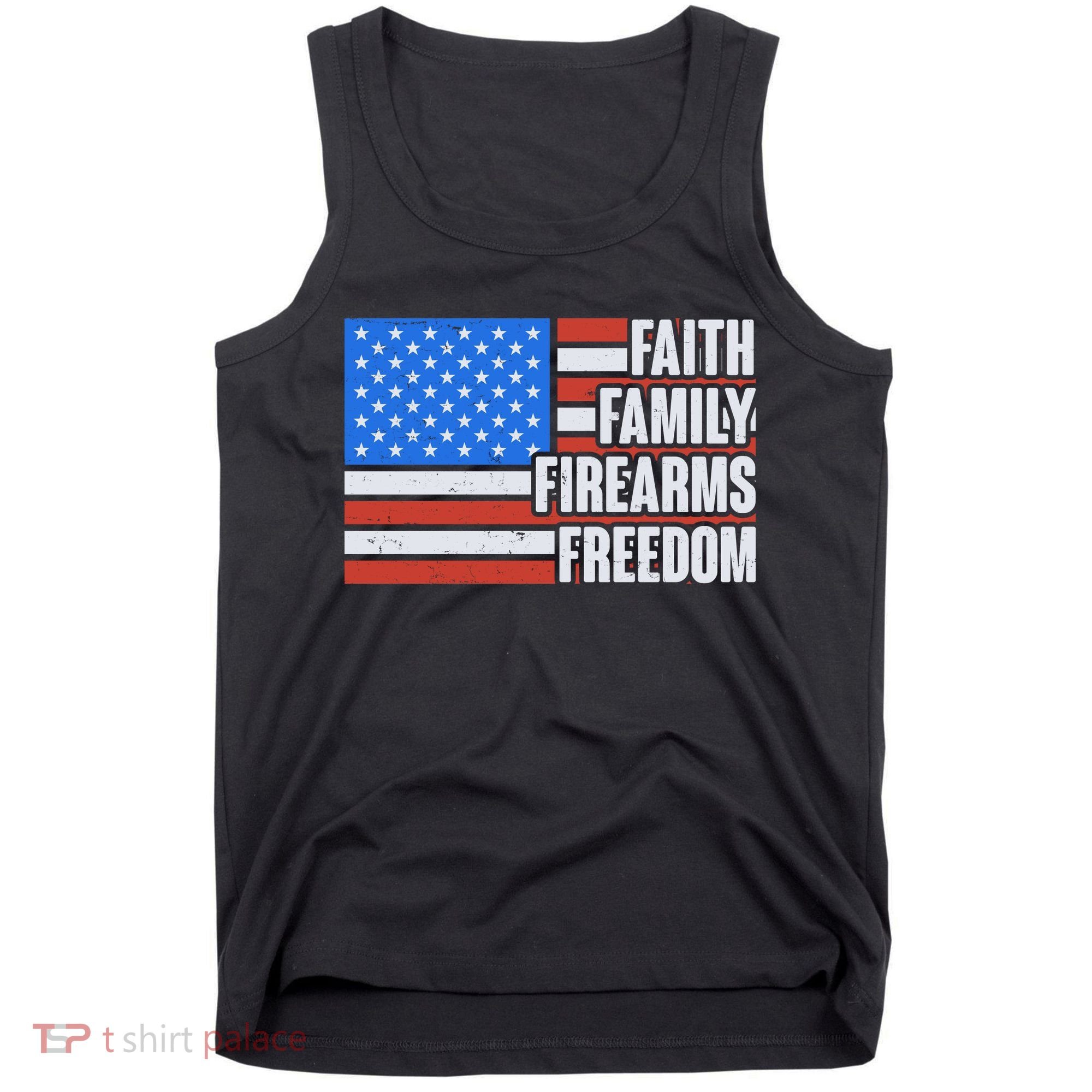 Faith Family Firearms Freedom Tank Top