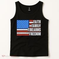Faith Family Firearms Freedom Tank Top thumb 2