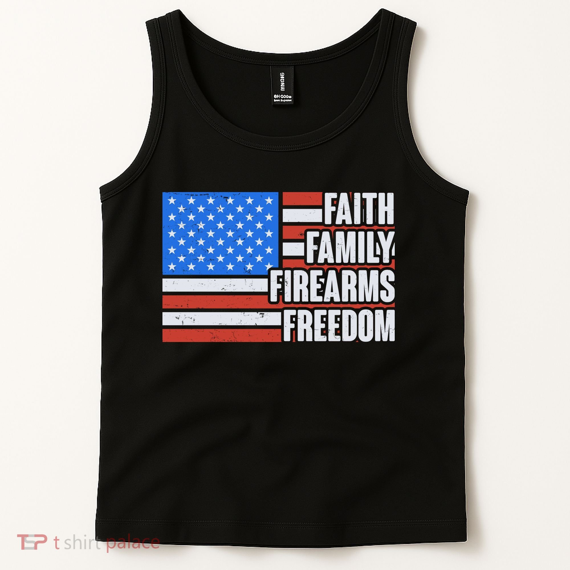 Faith Family Firearms Freedom Tank Top