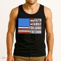 Faith Family Firearms Freedom Tank Top thumb 3
