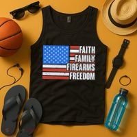 Faith Family Firearms Freedom Tank Top thumb 4