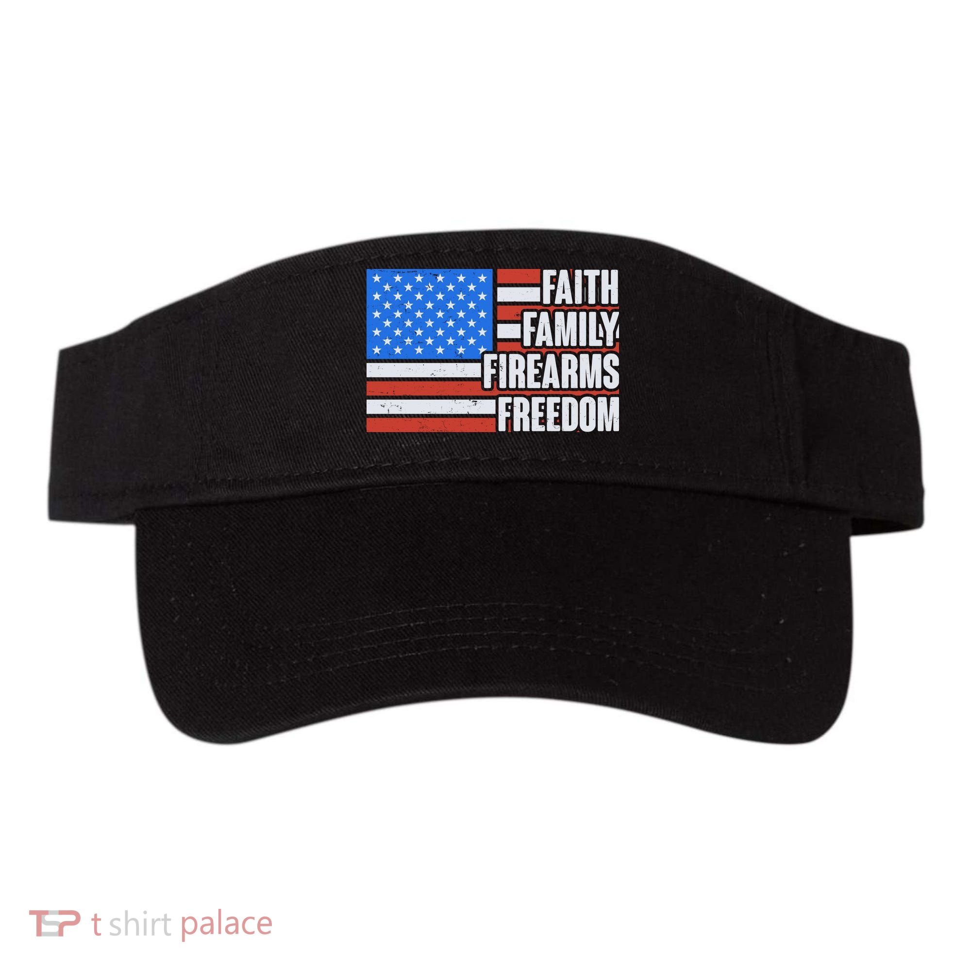 Faith Family Firearms Freedom Visor