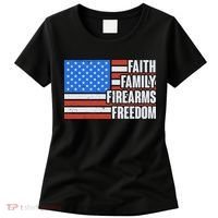 Faith Family Firearms Freedom Women's T-Shirt thumb 0