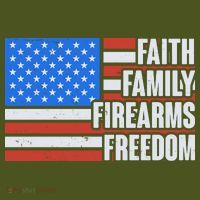 Faith Family Firearms Freedom Long Sleeve Shirt thumb 2