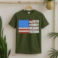 Faith Family Firearms Freedom T-Shirt thumb 2