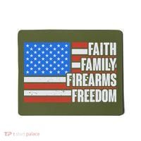 Faith Family Firearms Freedom Mousepad thumb 0