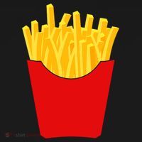 French Fries French Fry Costume Mousepad thumb 1