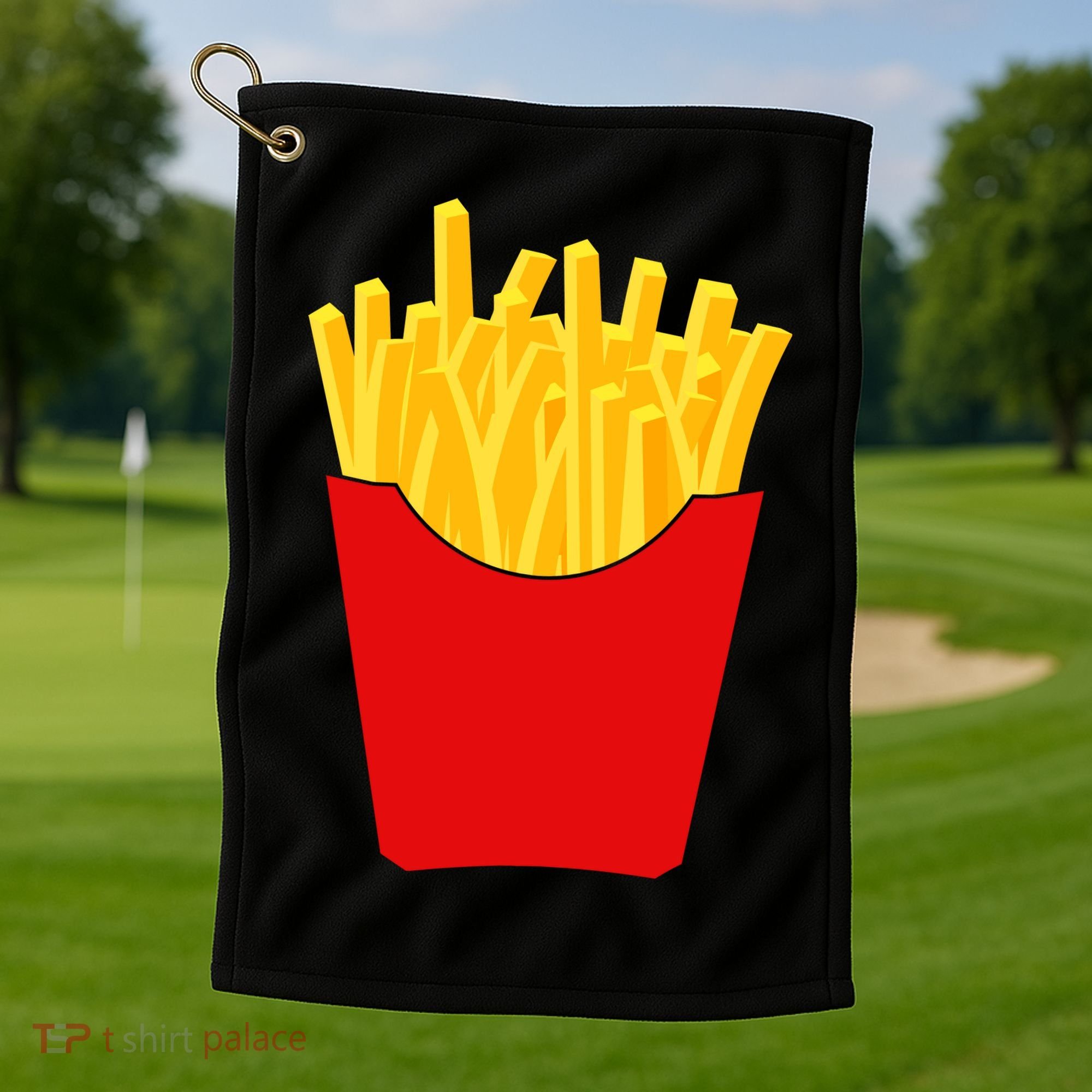 French Fries French Fry Costume Golf Towel