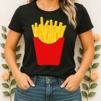 French Fries French Fry Costume Women's T-Shirt thumb 2
