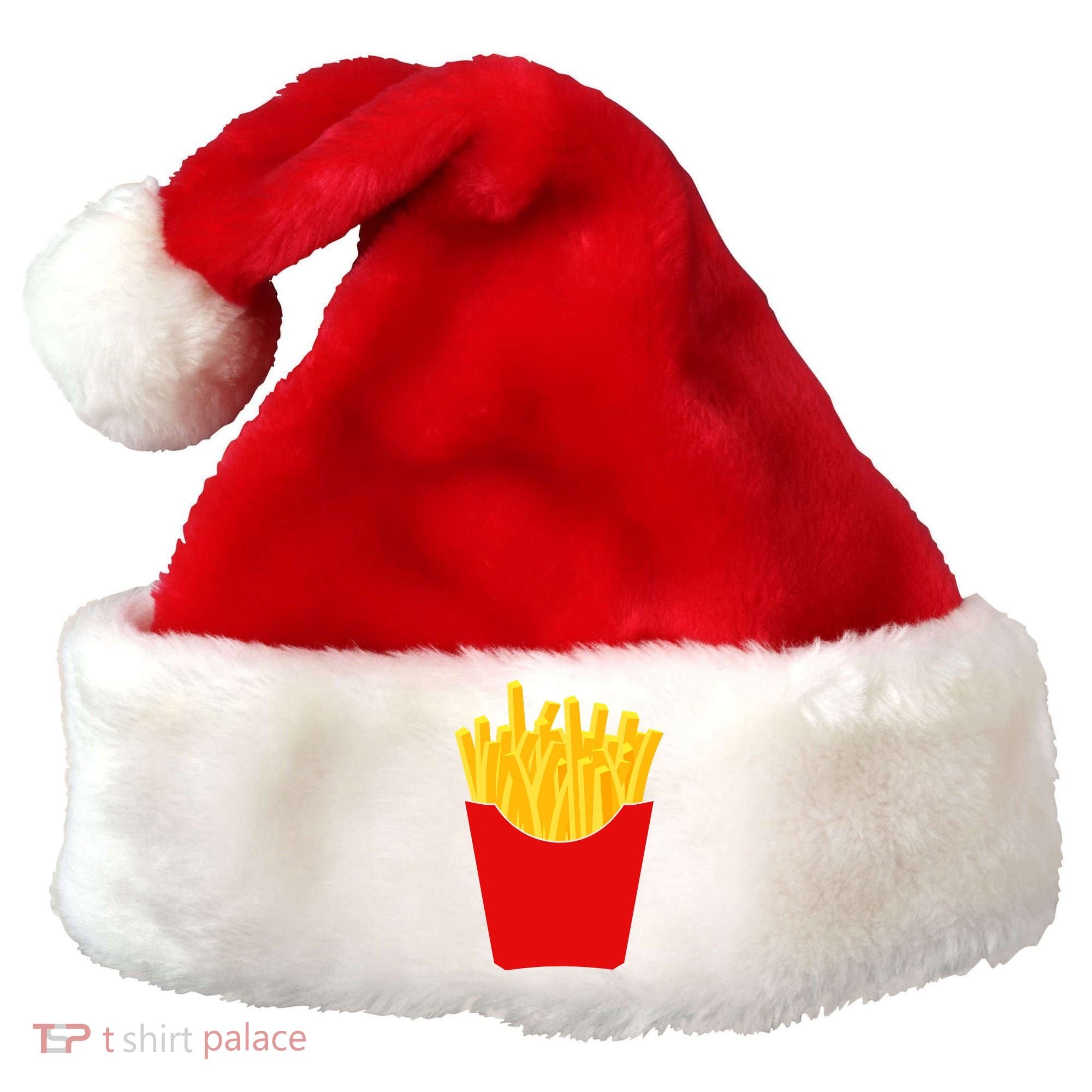 French Fries French Fry Costume Santa Hat