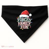 Forced Family Fun Christmas USA-Made Doggie Bandana thumb 0