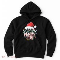 Forced Family Fun Christmas Hoodie thumb 0