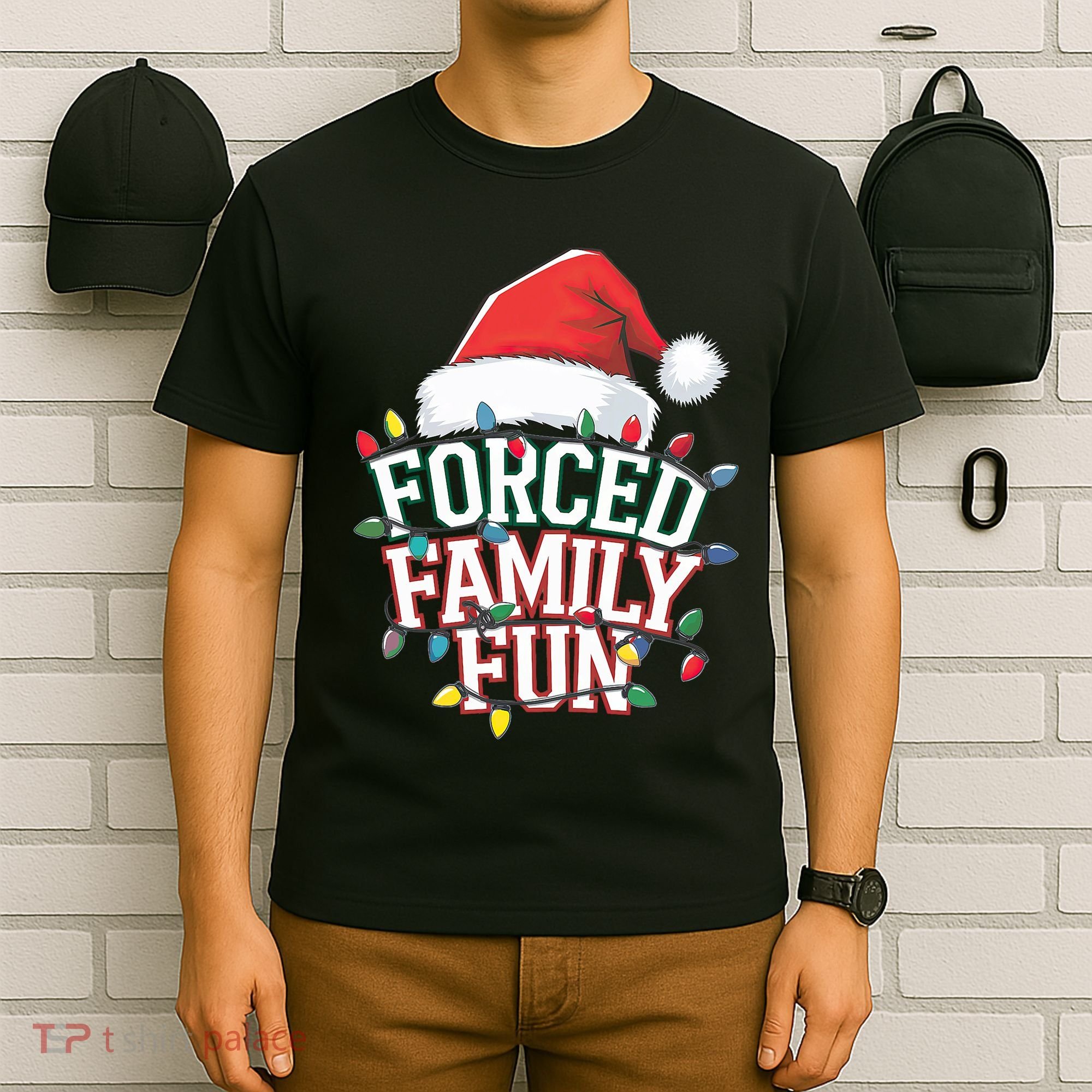 Forced Family Fun Christmas T-Shirt