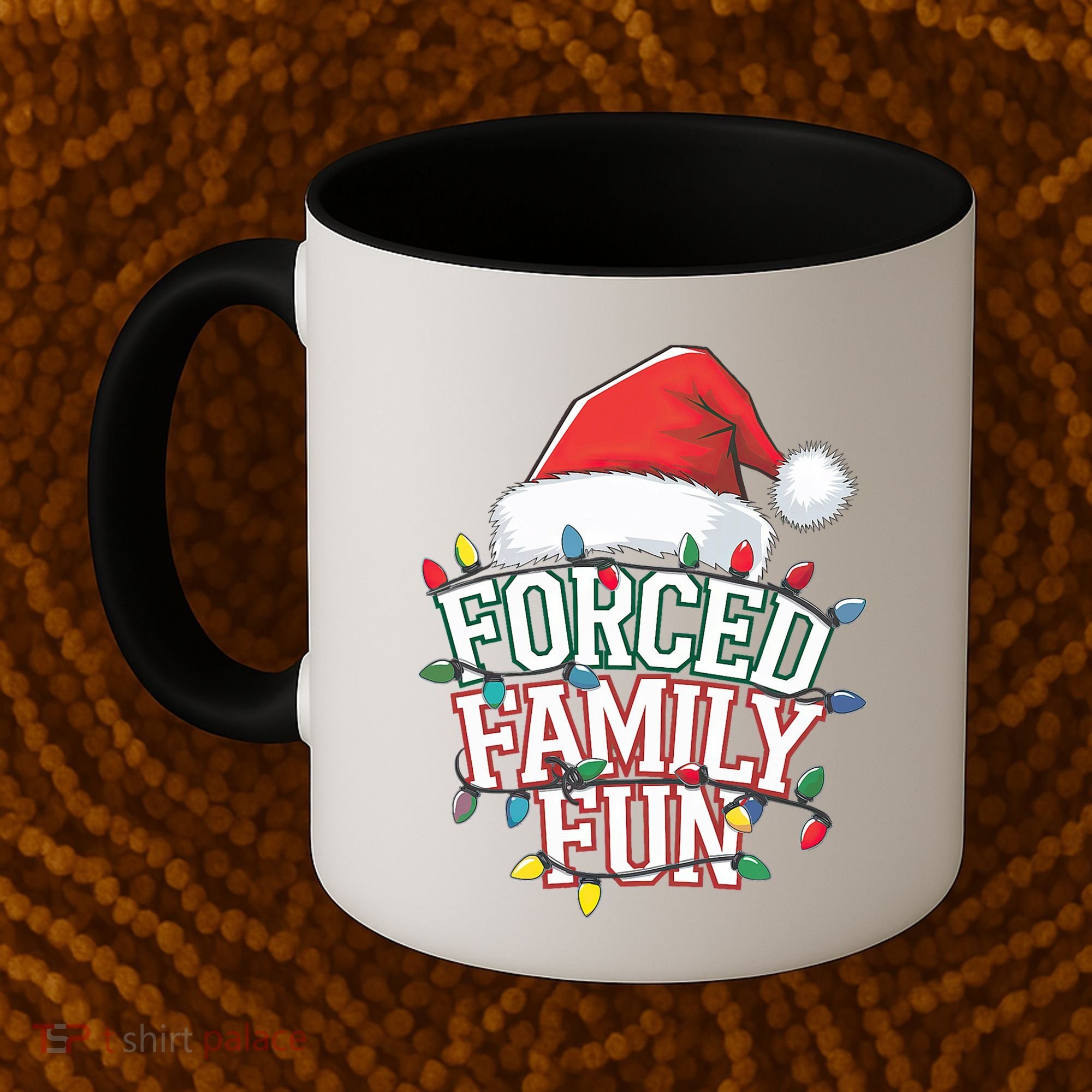 Forced Family Fun Christmas Coffee Mug