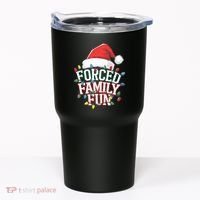 Forced Family Fun Christmas Tumbler thumb 0