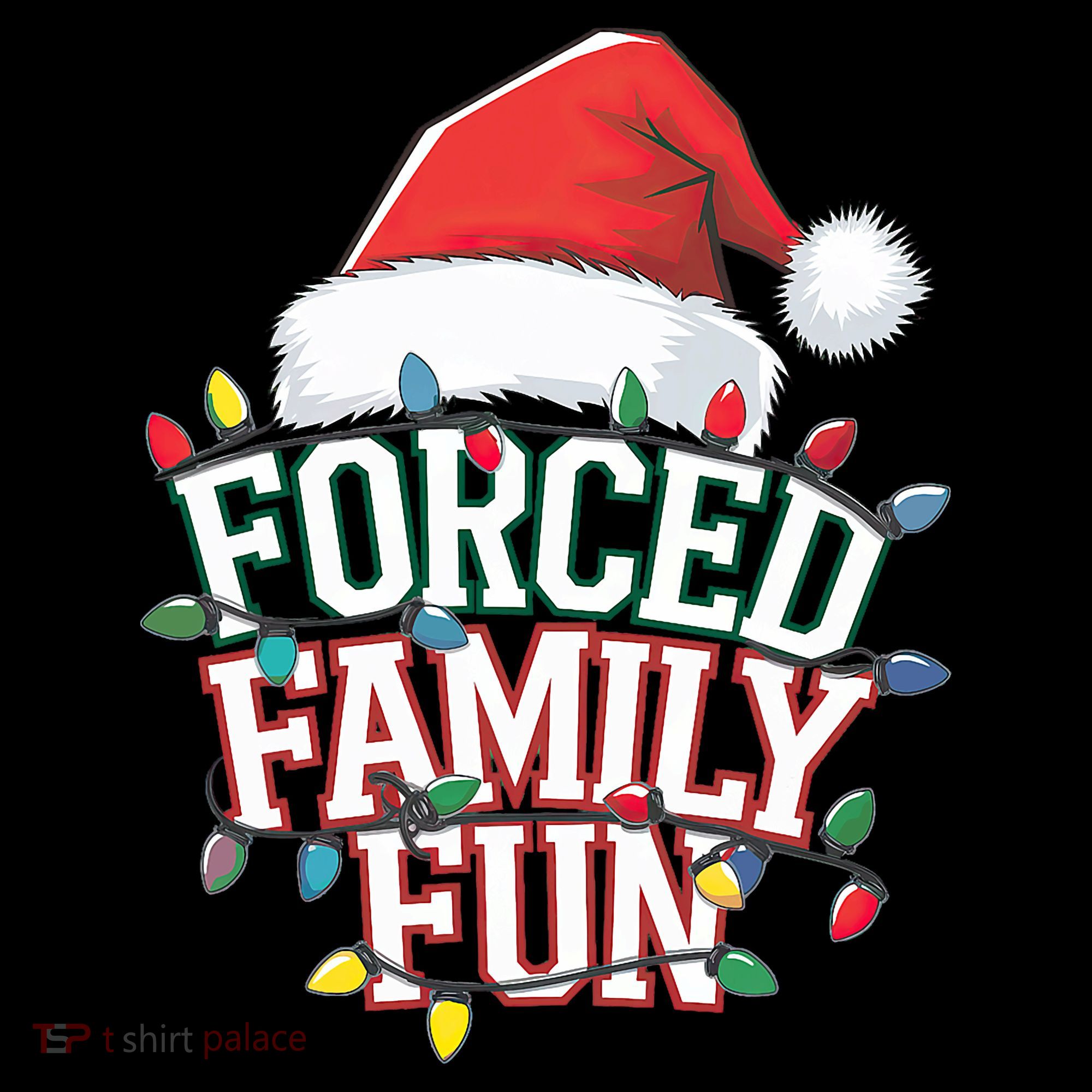Forced Family Fun Christmas Baby Bodysuit