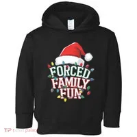 Forced Family Fun Christmas Toddler Hoodie thumb 0