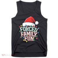 Forced Family Fun Christmas Tank Top thumb 0