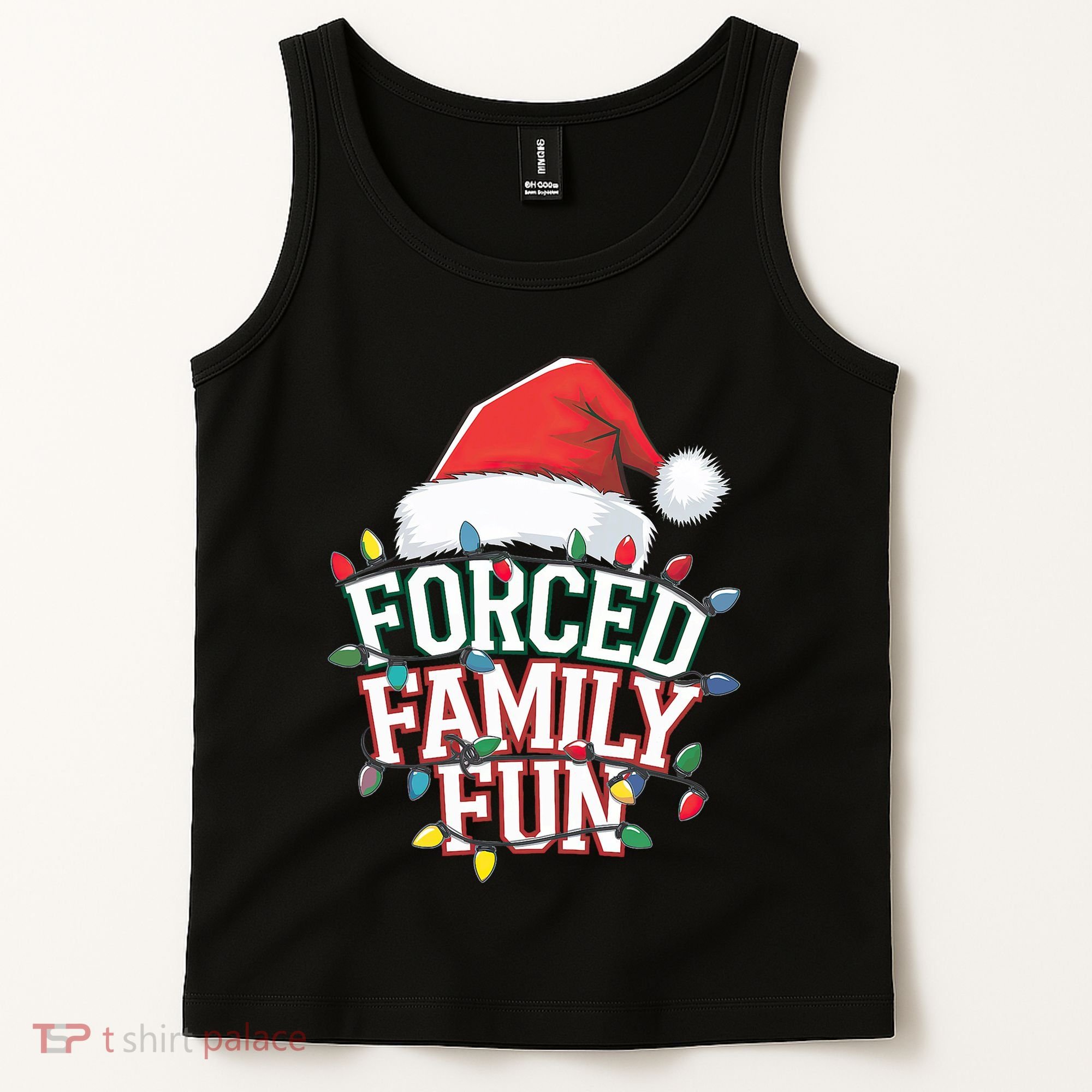 Forced Family Fun Christmas Tank Top