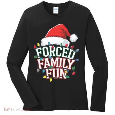 Forced Family Fun Christmas Women's Long Sleeve Shirt