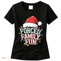 Forced Family Fun Christmas Women's T-Shirt thumb 0