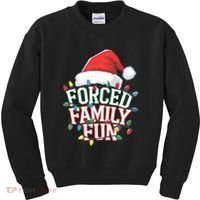 Forced Family Fun Christmas Kids Sweatshirt thumb 0