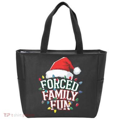 Forced Family Fun Christmas Tote Bag