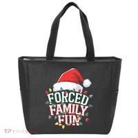 Forced Family Fun Christmas Tote Bag thumb 0