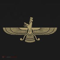 Farvahar Faravahar Farohar Iranian Persian Zoroastrianism T-Shirt thumb 7