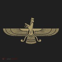 Farvahar Faravahar Farohar Iranian Persian Zoroastrianism Beanie thumb 2