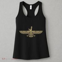 Farvahar Faravahar Farohar Iranian Persian Zoroastrianism Women's Tank Top thumb 3