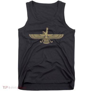 Farvahar Faravahar Farohar Iranian Persian Zoroastrianism Tank Top