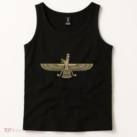 Farvahar Faravahar Farohar Iranian Persian Zoroastrianism Tank Top thumb 2