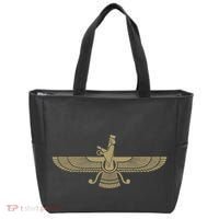 Farvahar Faravahar Farohar Iranian Persian Zoroastrianism Tote Bag thumb 0