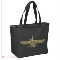 Farvahar Faravahar Farohar Iranian Persian Zoroastrianism Tote Bag thumb 2