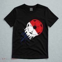 France Flag French Soccer Ball Football Fan    T-Shirt thumb 5