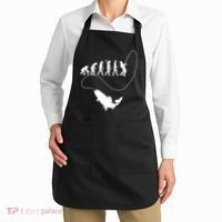 Funny Fisherman Fishing Evolution Apron thumb 2