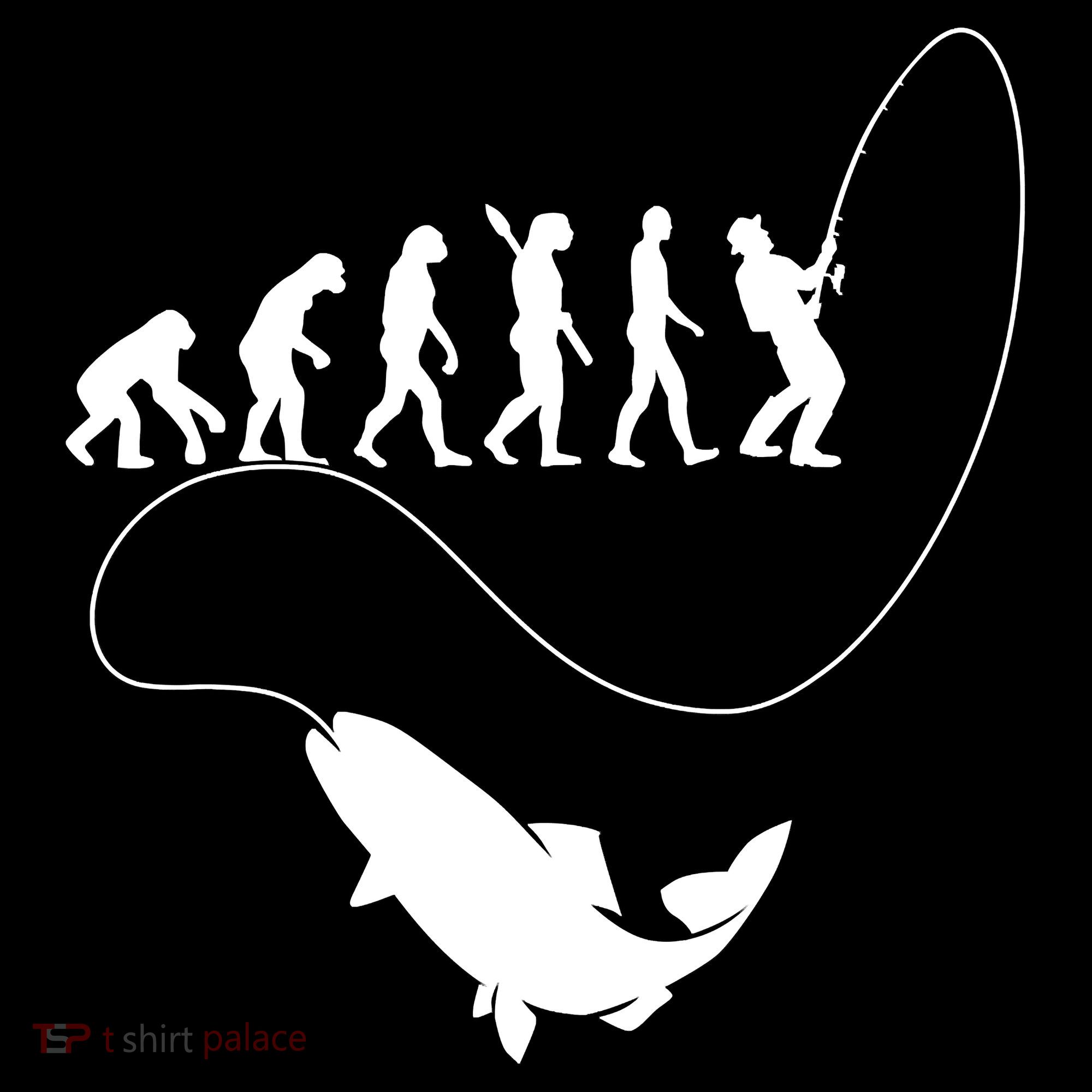 Funny Fisherman Fishing Evolution Sweatshirt
