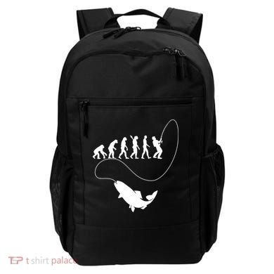 Funny Fisherman Fishing Evolution Backpack