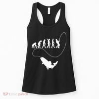Funny Fisherman Fishing Evolution Women's Tank Top thumb 0