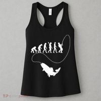 Funny Fisherman Fishing Evolution Women's Tank Top thumb 3