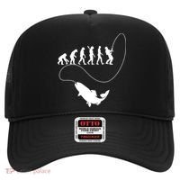 Funny Fisherman Fishing Evolution Hat thumb 0