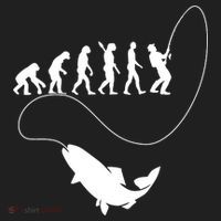 Funny Fisherman Fishing Evolution Hat thumb 2