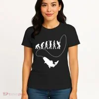Funny Fisherman Fishing Evolution Women's T-Shirt thumb 4
