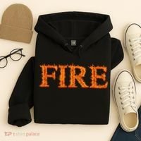 Fire Flame Hoodie thumb 4
