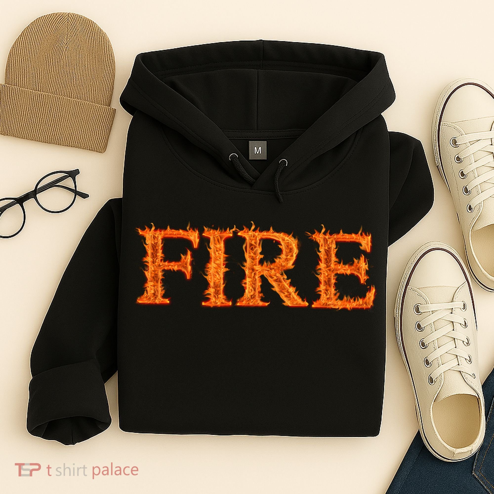 Fire Flame Hoodie