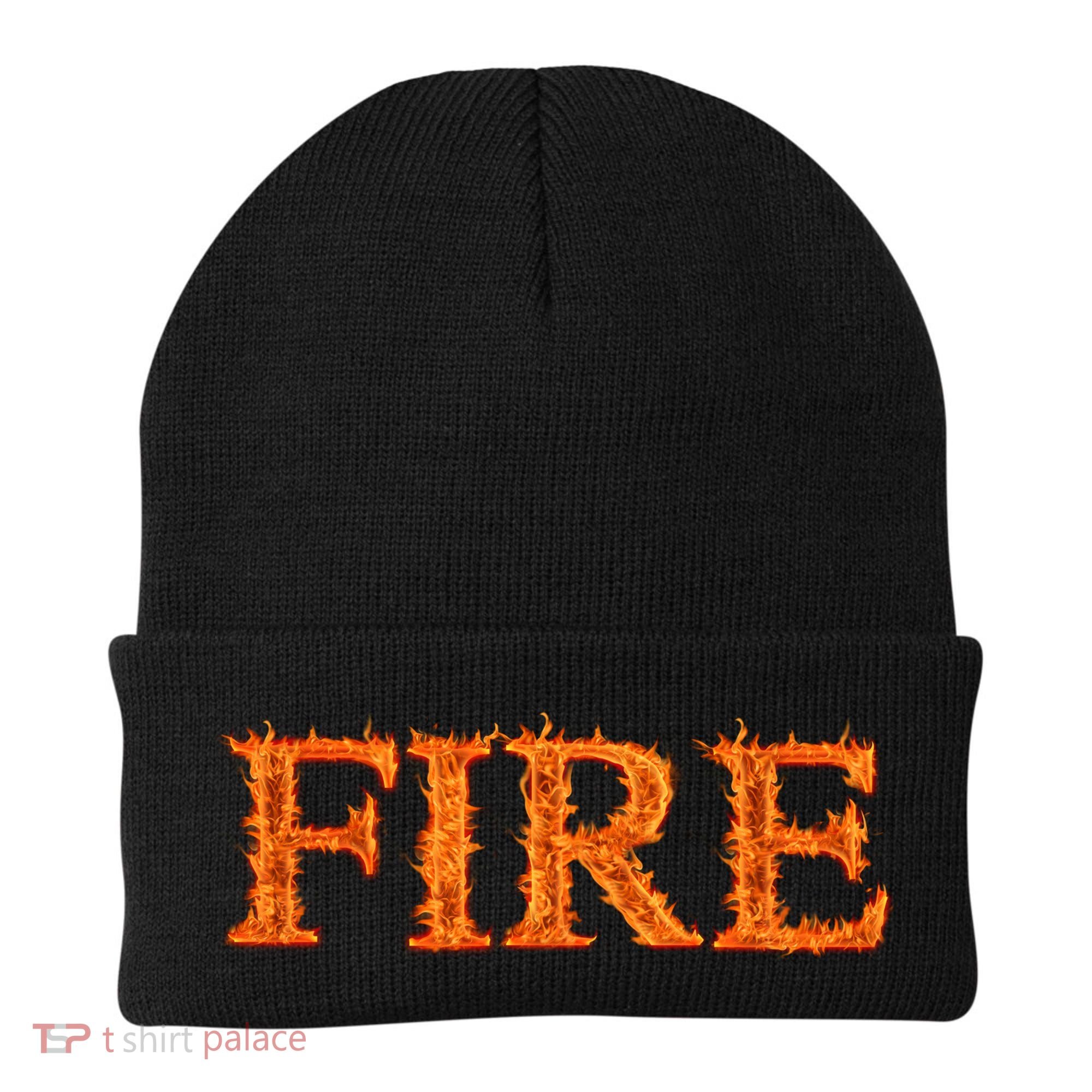 Fire Flame Beanie