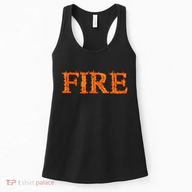 Fire Flame Women's Tank Top
