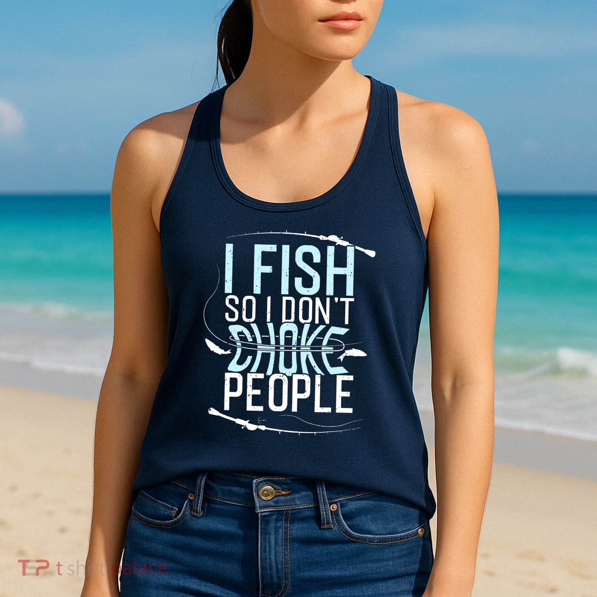 Fishing Funny Fishing Fishing Lover Women's Tank Top